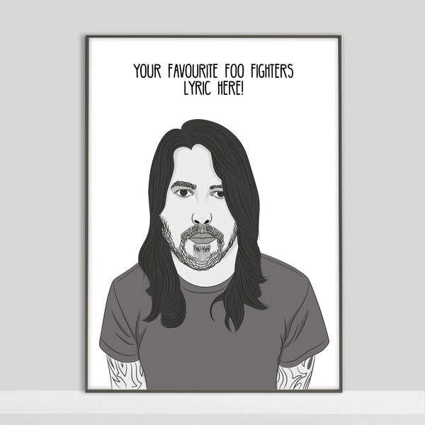 Dave Grohl - Etsy UK