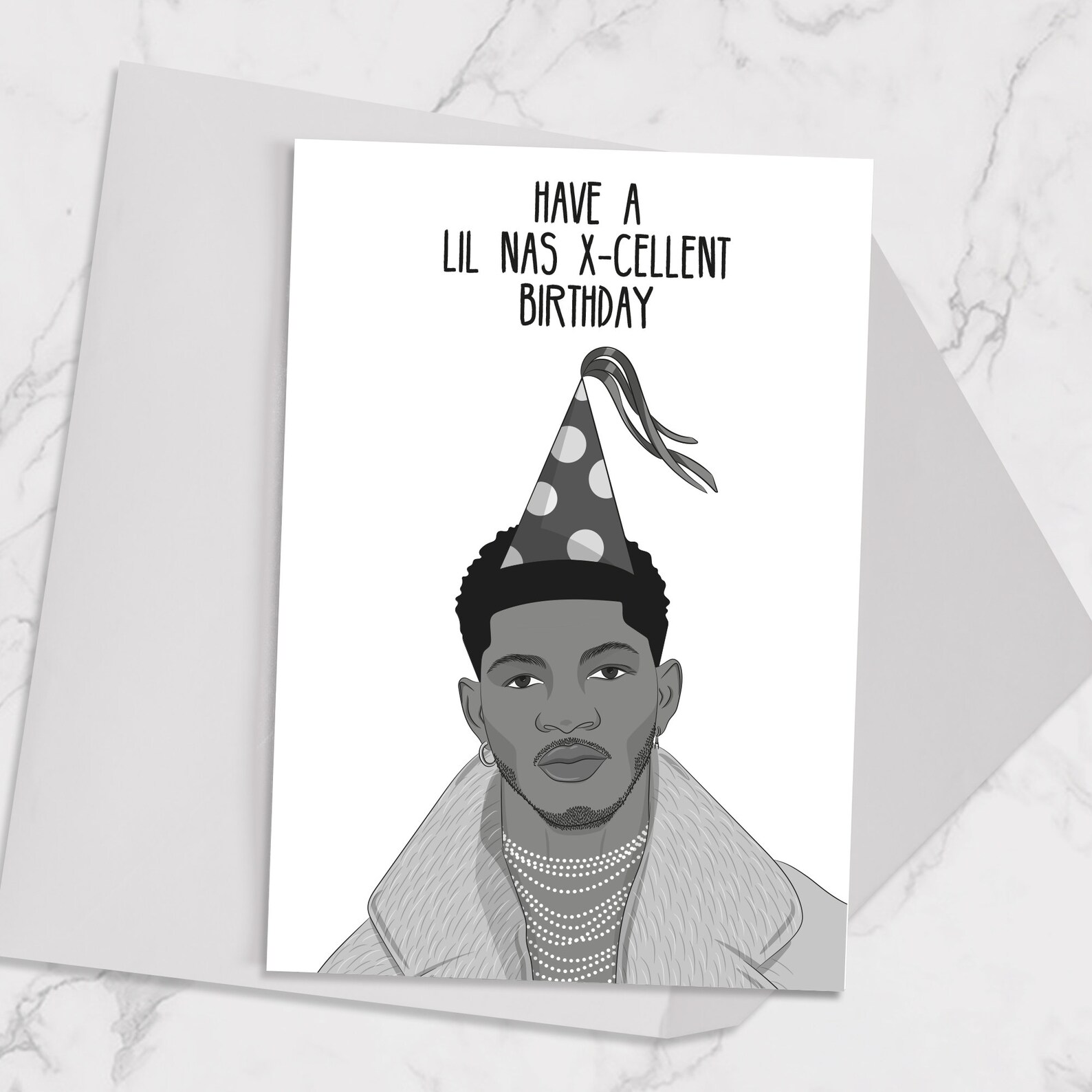 Lil Nas X Birthday Card - Etsy