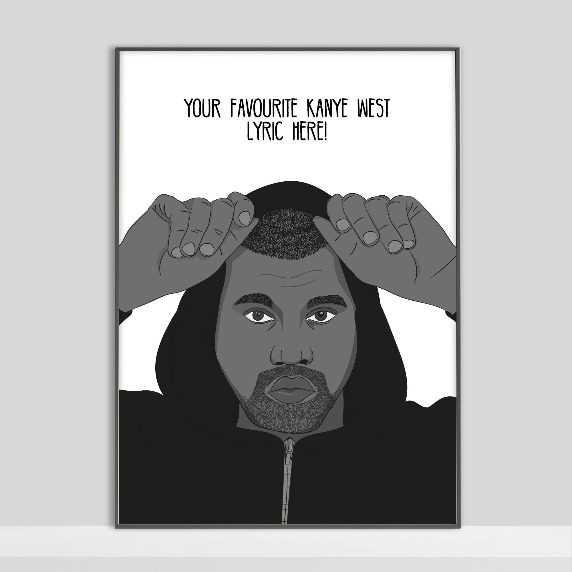 Kanye West Poster - Etsy Norway
