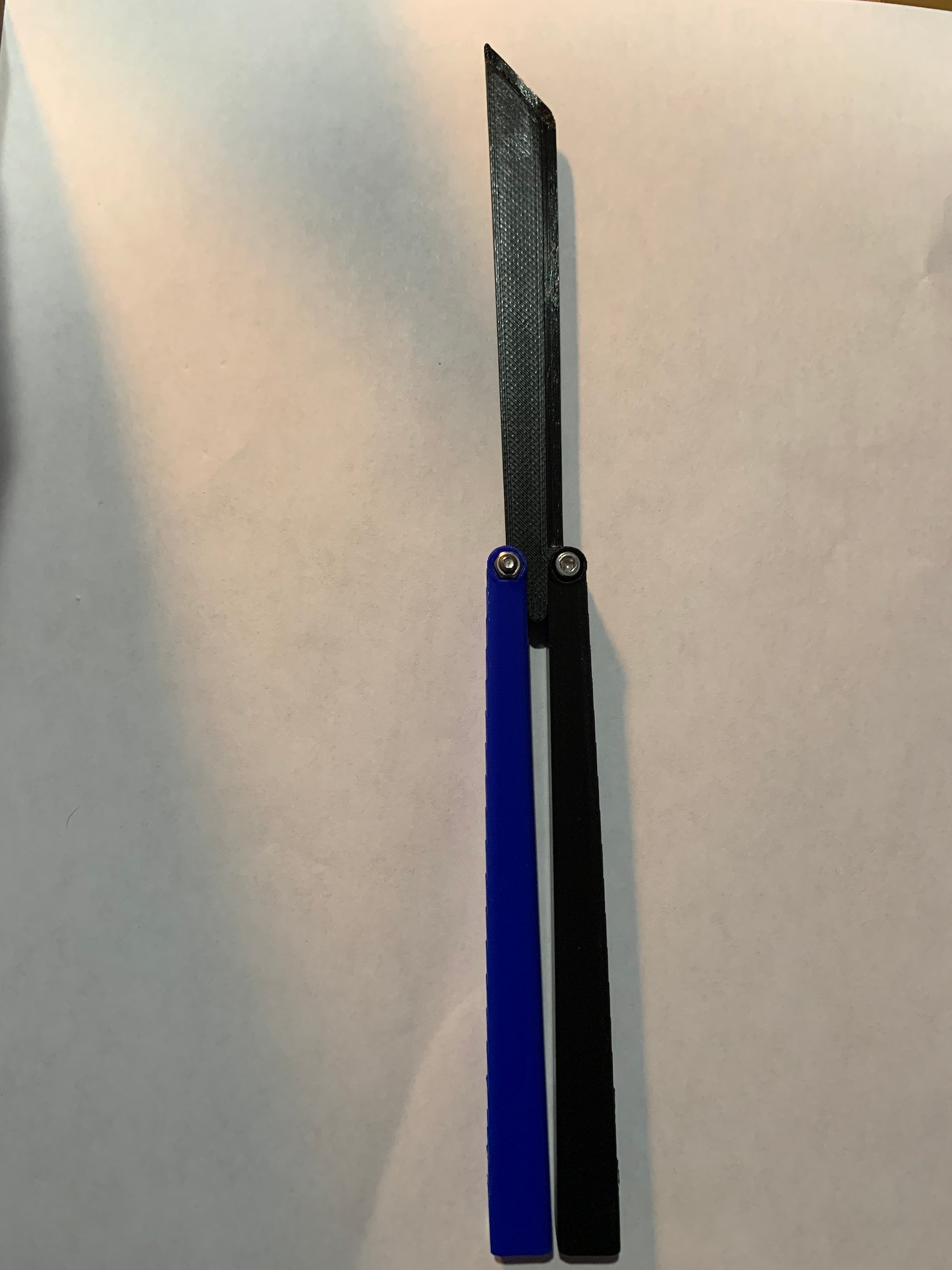 Plastic Butterfly Knife Trainer Updated 3D Printed Balisong Etsy