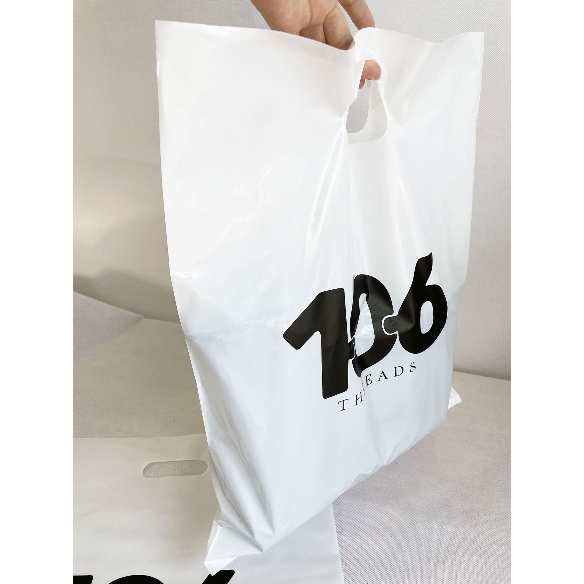 100 Stück Hemdchentragetaschen 30x52cm Weiß - Robuste Plastiktüten Für Laden & Imbiss