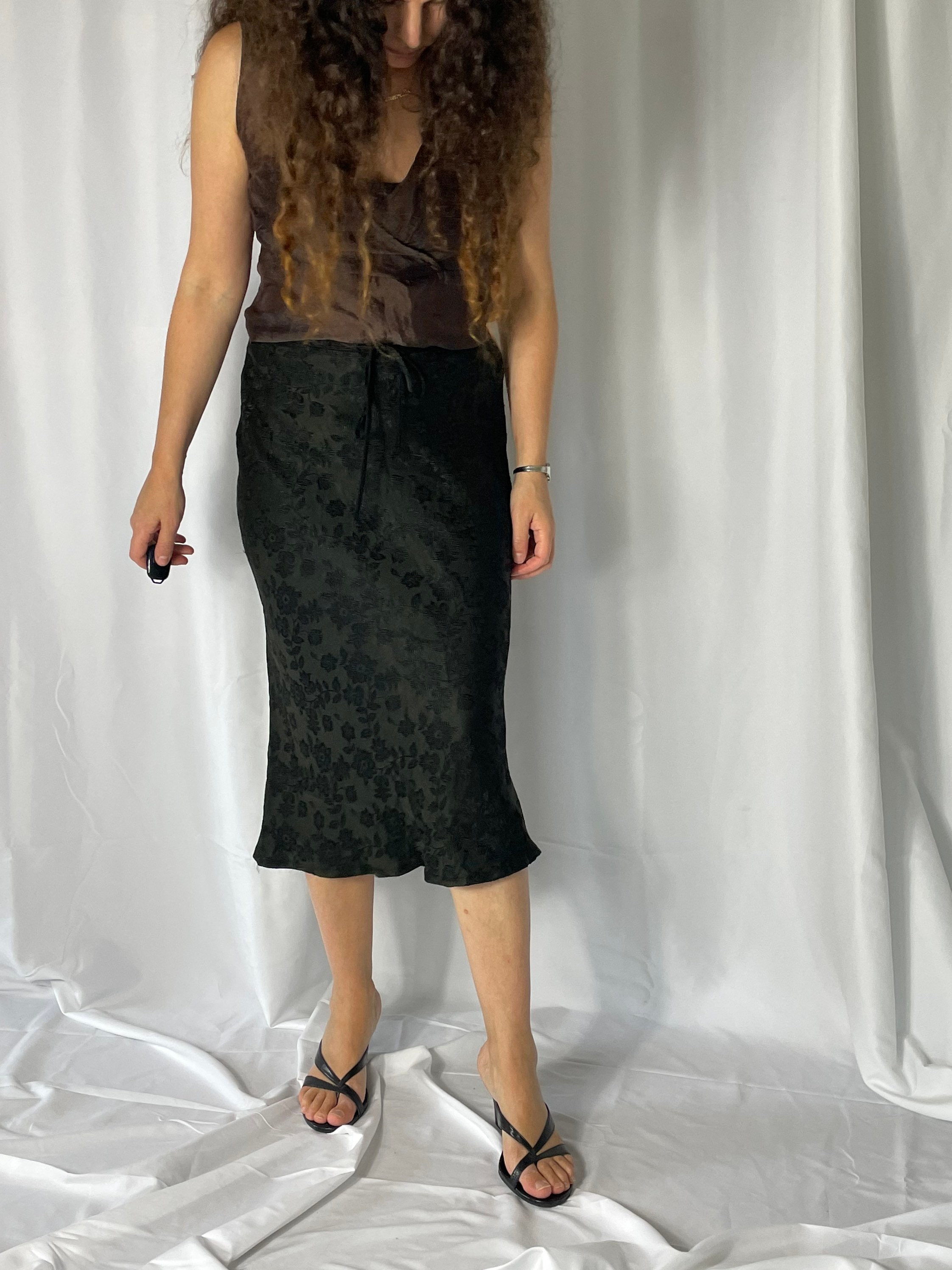 Bias Cut Skirt Etsy Australia