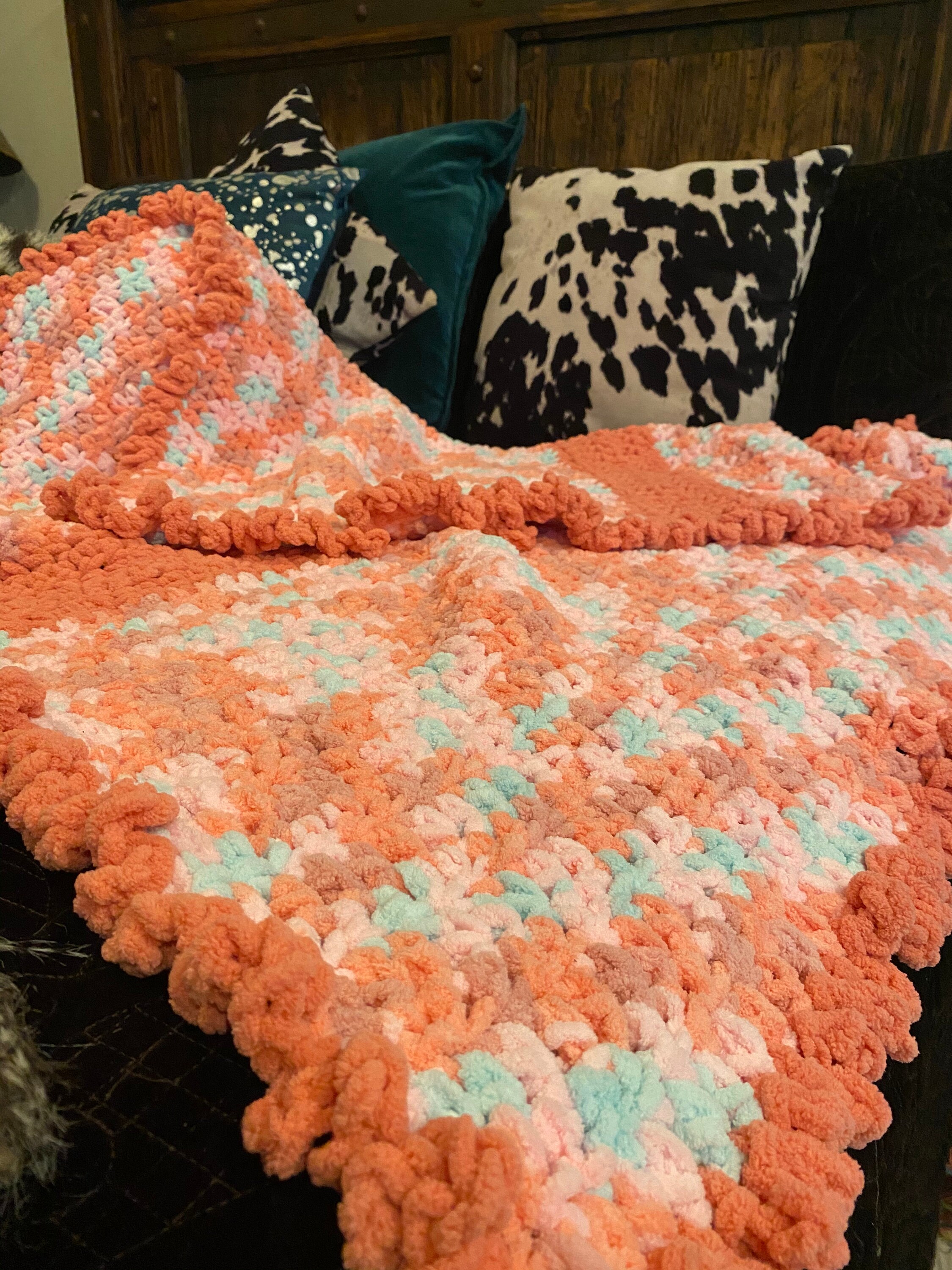 Chenille Blanket Etsy