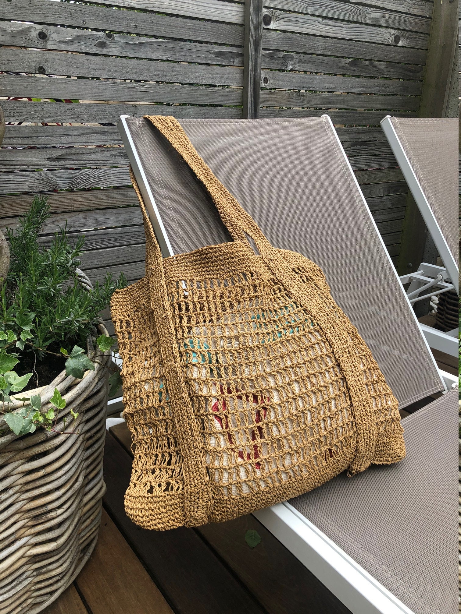 Handmade Raffia Bag Macrame Bag Beach Bag Ecofriendly Bag Etsy UK