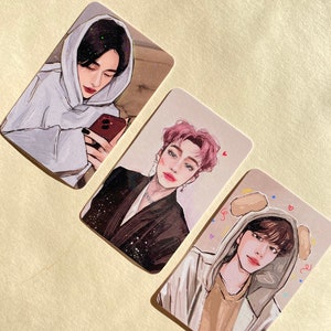 Glitterkaart skz