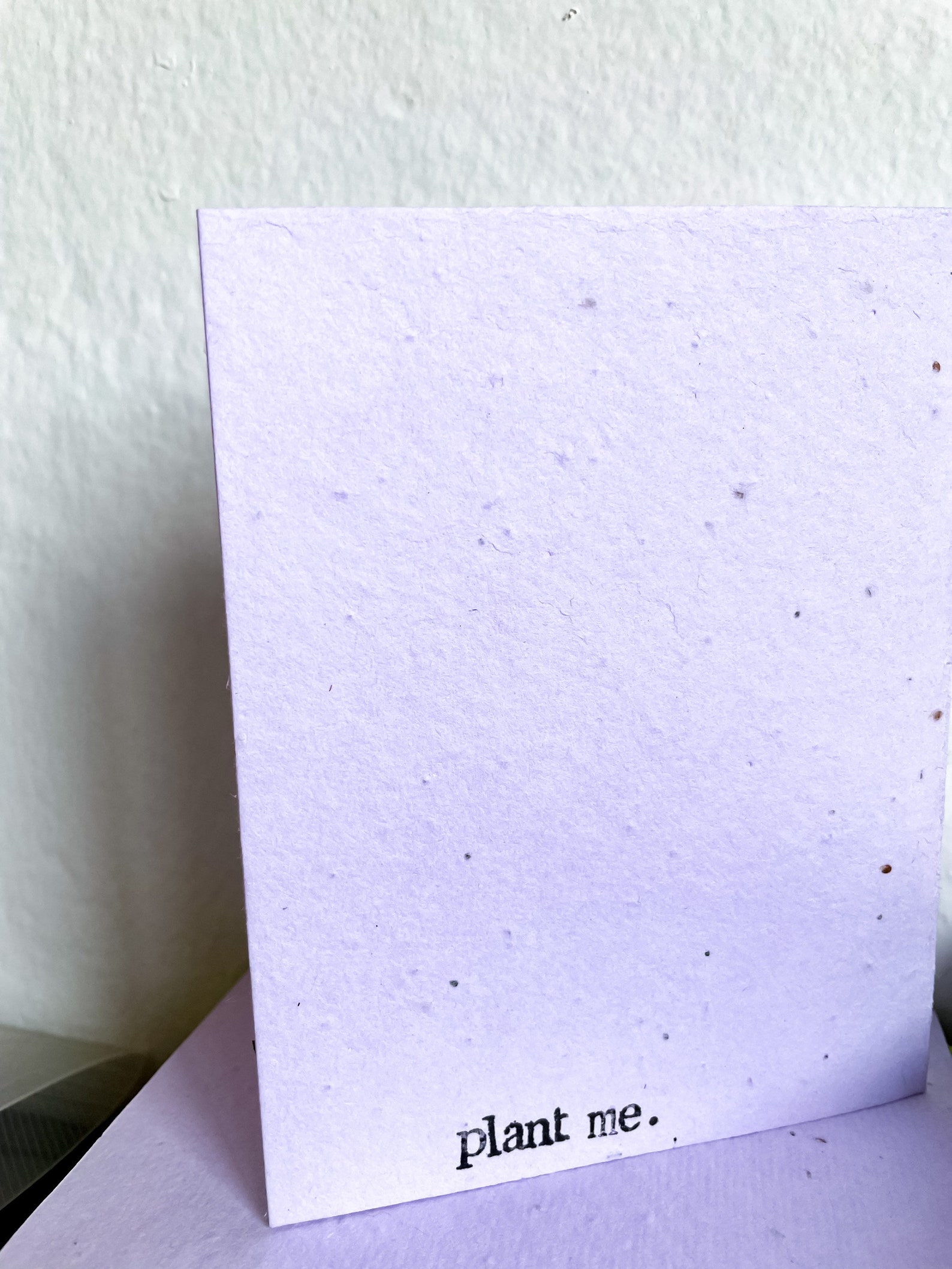 Handmade Seed Paper Greeting Cards With Real Flowers Pack of Etsy