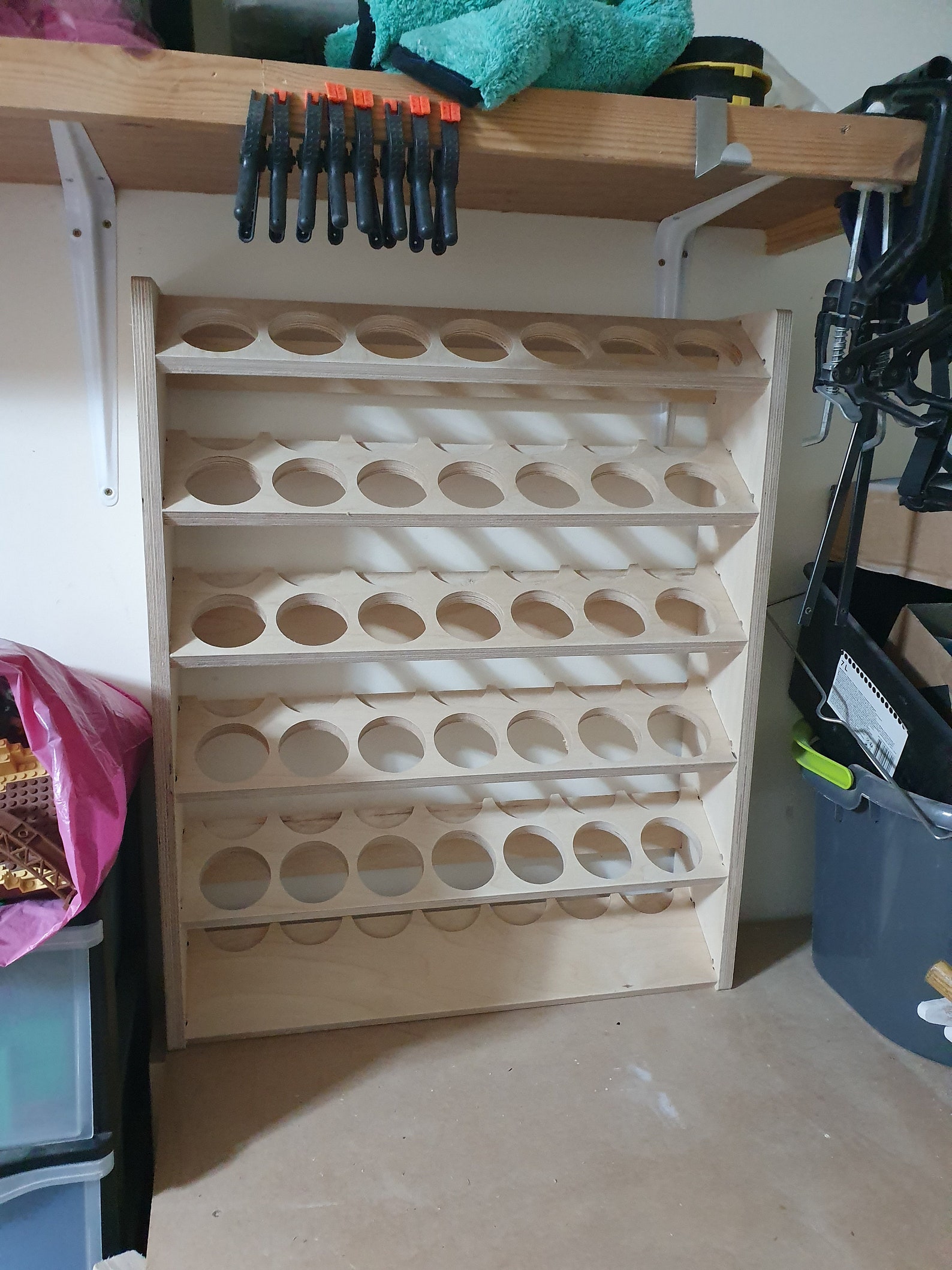 35 Spray Can Rack DXF CNC & Template Files Etsy