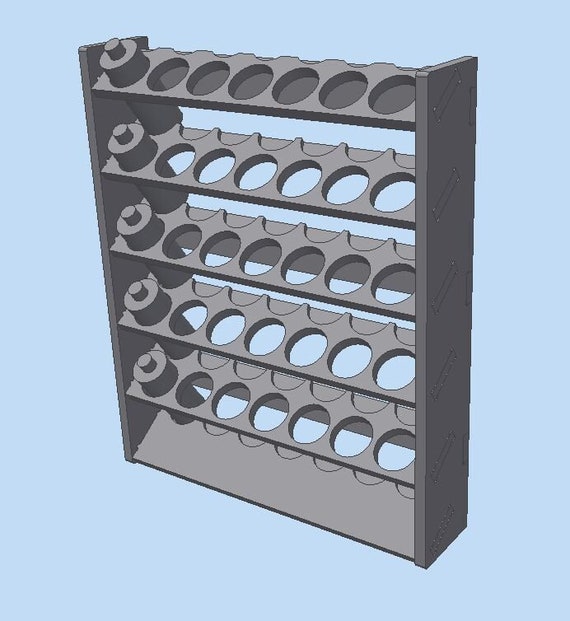 35 Spray Can Rack DXF CNC & Template Files Etsy