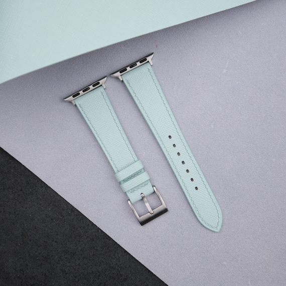 Saffiano apple shop watch band
