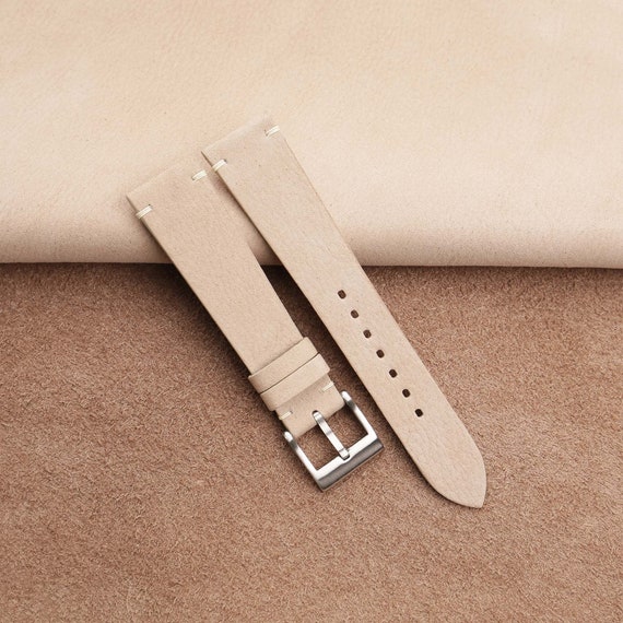Cream watch straps deals