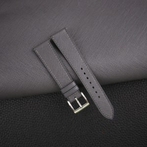 Vachetta Leather Strap for Handbag With Golden Clasp 