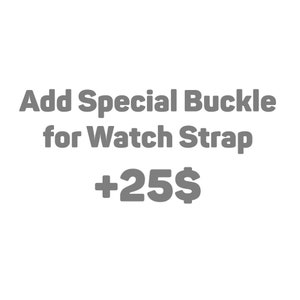 Add Special Buckle for Handdn Watch Strap
