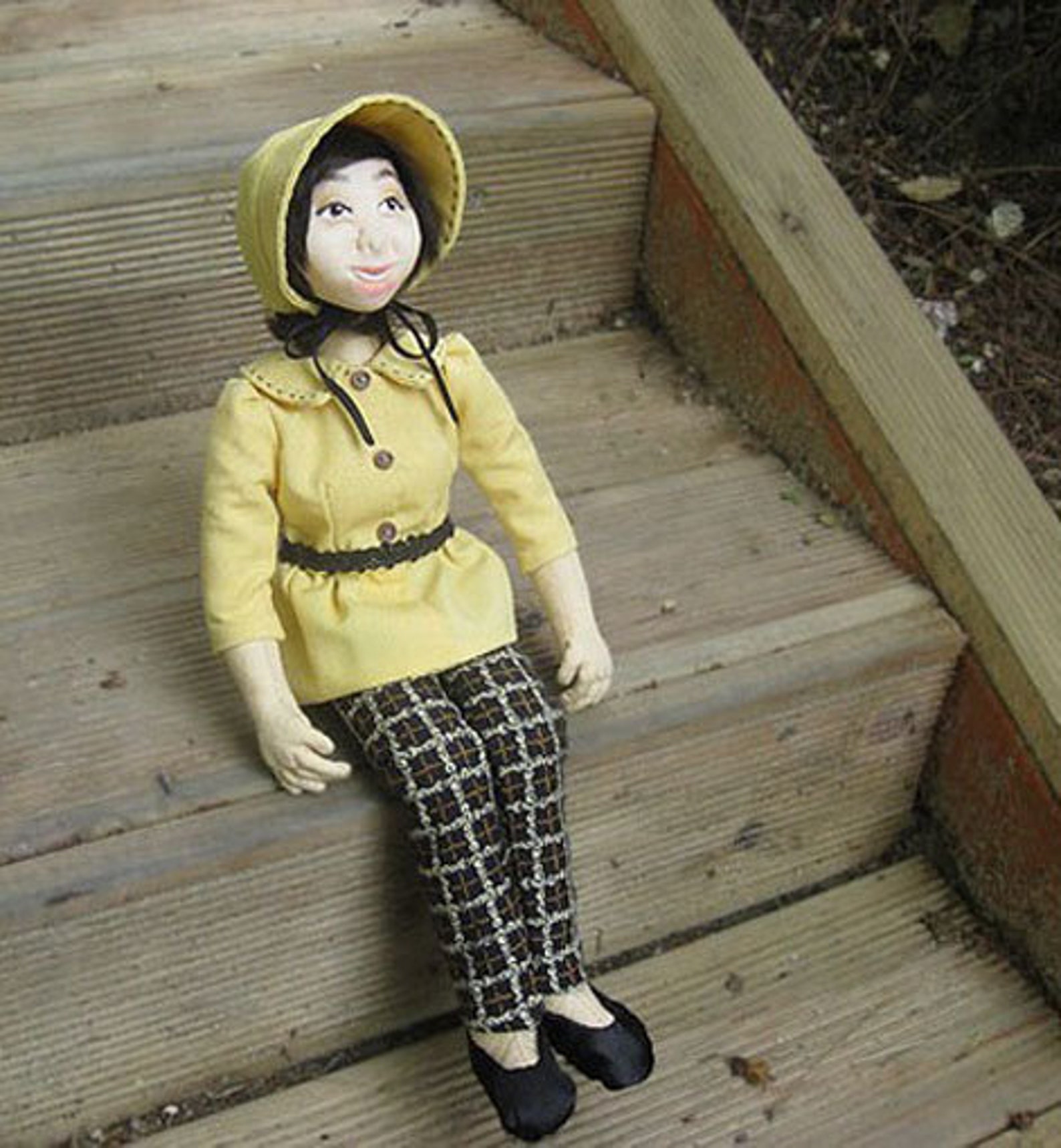 Soft Sculpture Doll Pattern and Tutorial Cloth Doll Making Etsy