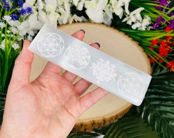 Etched Selenite Charging Plate