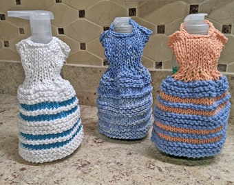 Ordinary Days Dress Dishcloth Knitting Pattern