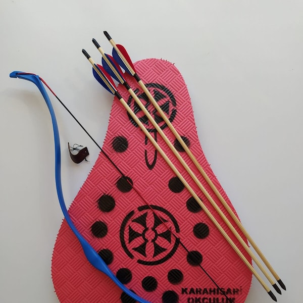 Archery Starter Kit | Turkish Bow | Ottoman Bow | Traditional Archery | Recurve Bow | Traditional Bow For Kids | Archery Toy