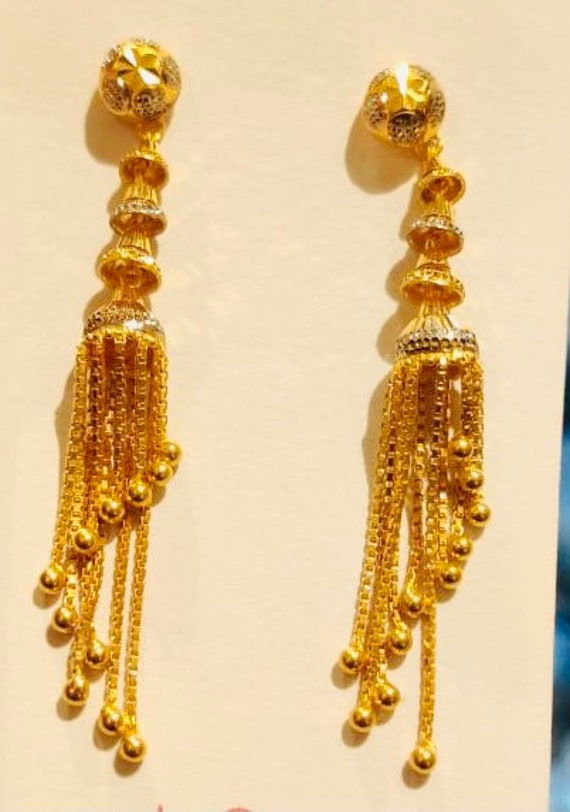 Aggregate more than 184 latest long earrings design best