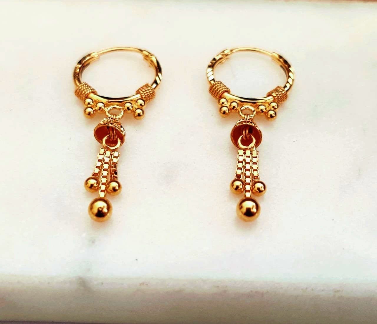 Amazon.com: Gold Earring Set
