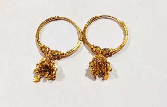 Baby gold best sale jhumkas