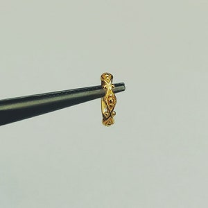 Gold nose ring, nose gold hoop , gold plated nose ring, nose ring, Indian nose gold ring, nose hoop, tribal nose ring, tribal nose hoop