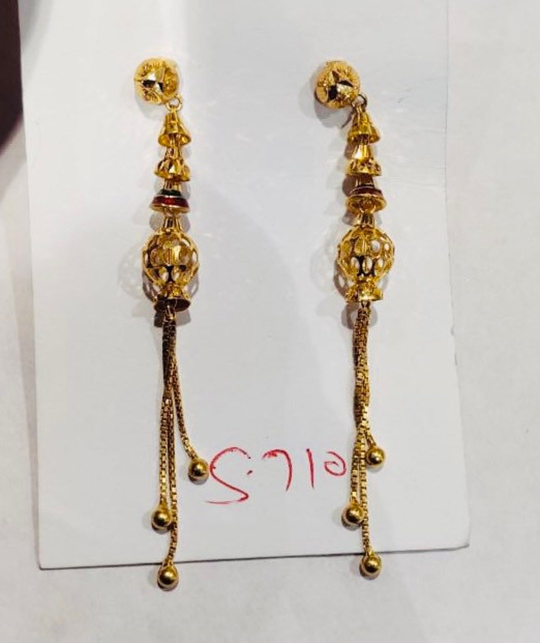 Gold Long Earrings Latest Design | Modern Jewellery For Women – Jewellery  Hat