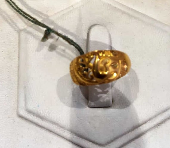 3 gram gold ring 22k deals