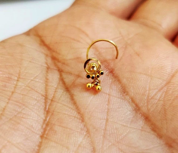 18K Iconic Clip-On Nose Ring | PC Chandra