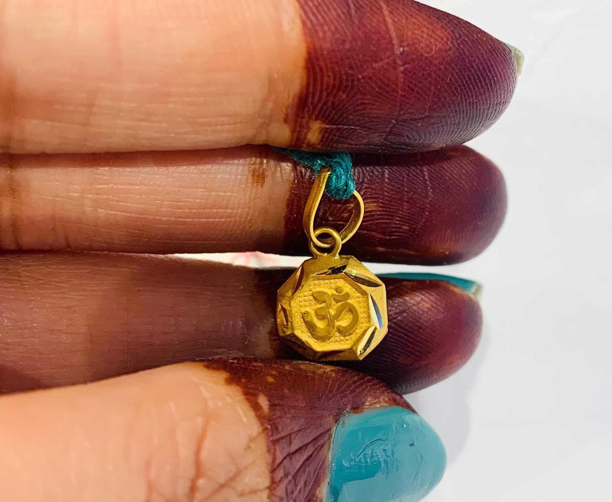 Om gold pendant cheap price rupees