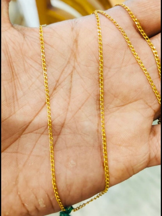 Gold chain design on sale 22k