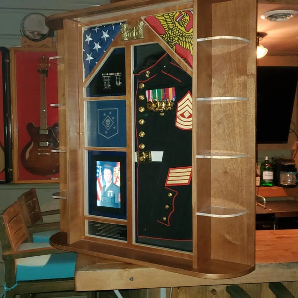 Shadow Box With Shelves Etsy