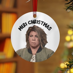 Adorno de esposas hermanas / Meri Christmas / Sisterwives Merch The Brown Family TLC / Regalo para fanáticos de los reality shows