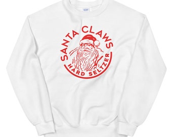 white claw crew neck