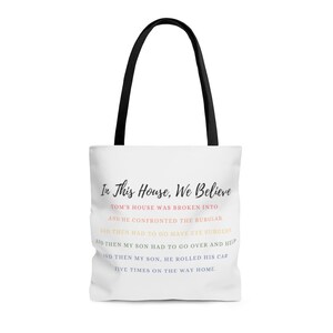 RHOBH Erika Jayne &#39;Tom&#39;s House&#39; Tote Bag - Bravo TV Gift
