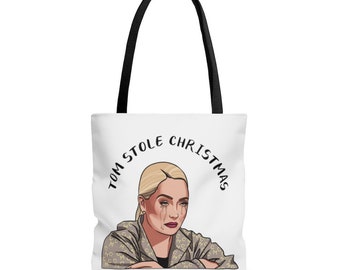Bolsa de tela "Tom Stole Christmas" de Erika Jayne - Regalo RHOBH