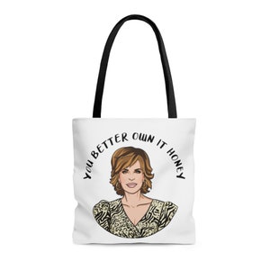 Lisa Rinna &quot;Own It Honey&quot; Tote Bag - RHOBH Gift