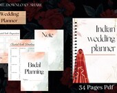 Indian bridal Planner| Indian Wedding Planner | Bride-to-be | Indian | Wedding Gift I
