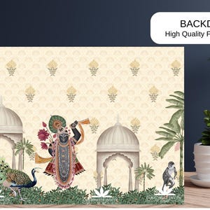 Wedding Back Drops | Indian Wedding Digital Backdrop | Decor Backdrop | Printable Backdrop | Size Customization Available