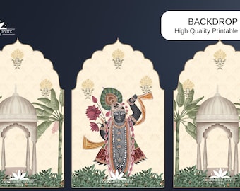 Wedding Back Drops | Indian Wedding Digital Backdrop | Decor Backdrop | Printable Backdrop | Size Customization Available