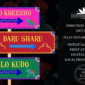 Desi Wedding decor as Mehendi decor, Sangeet decor as Haldi decoration, Mehndi Welcome signs as Dholki decor, Mehndi decor & Mehndi Signs