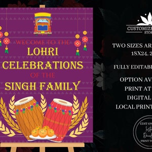 Letreros de Lohri Party como letreros de bienvenida de Lohri, letreros de bienvenida de Lohri y carteles de Lohri, decoración de Lohri como letrero de bienvenida a Lohri, letreros de decoración de Lohri