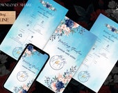Wedding Weekend Timeline Template, Printable Editable Wedding Itinerary, Order of Events, Wedding Weekend Schedule, DIY Wedding Itinerary