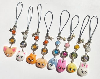 SKZOO phone charm resin keychains