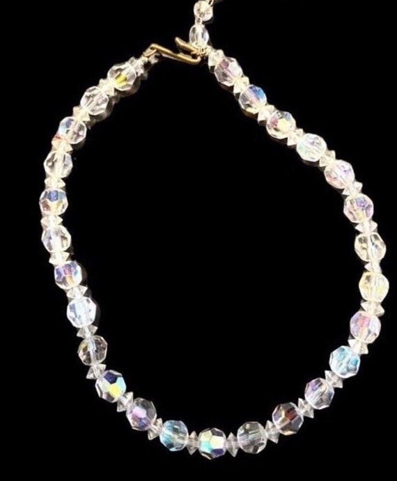 Vintage Aurora Borealis Necklace - image 6