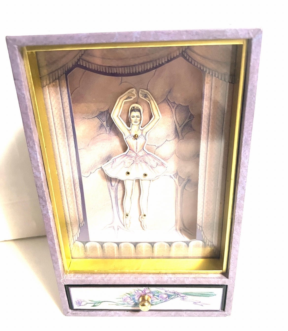 Vintage Ballerina Music Box Ballerina Music Box Dancing Ballerina Toy