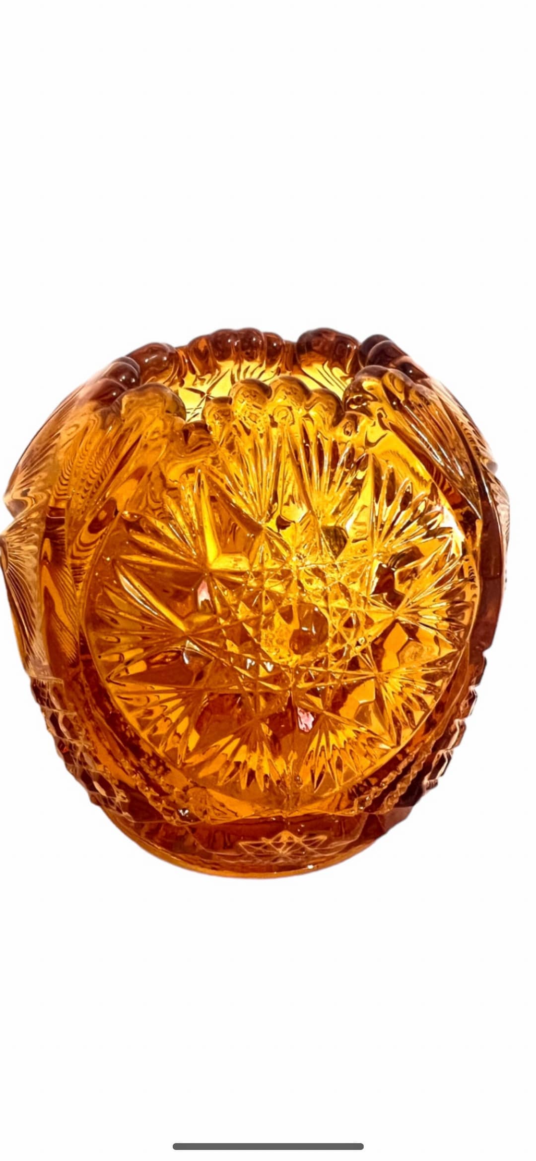 Vintage Indiana Brown Glass Vase Vintage Glass Vase Home Decor Etsy