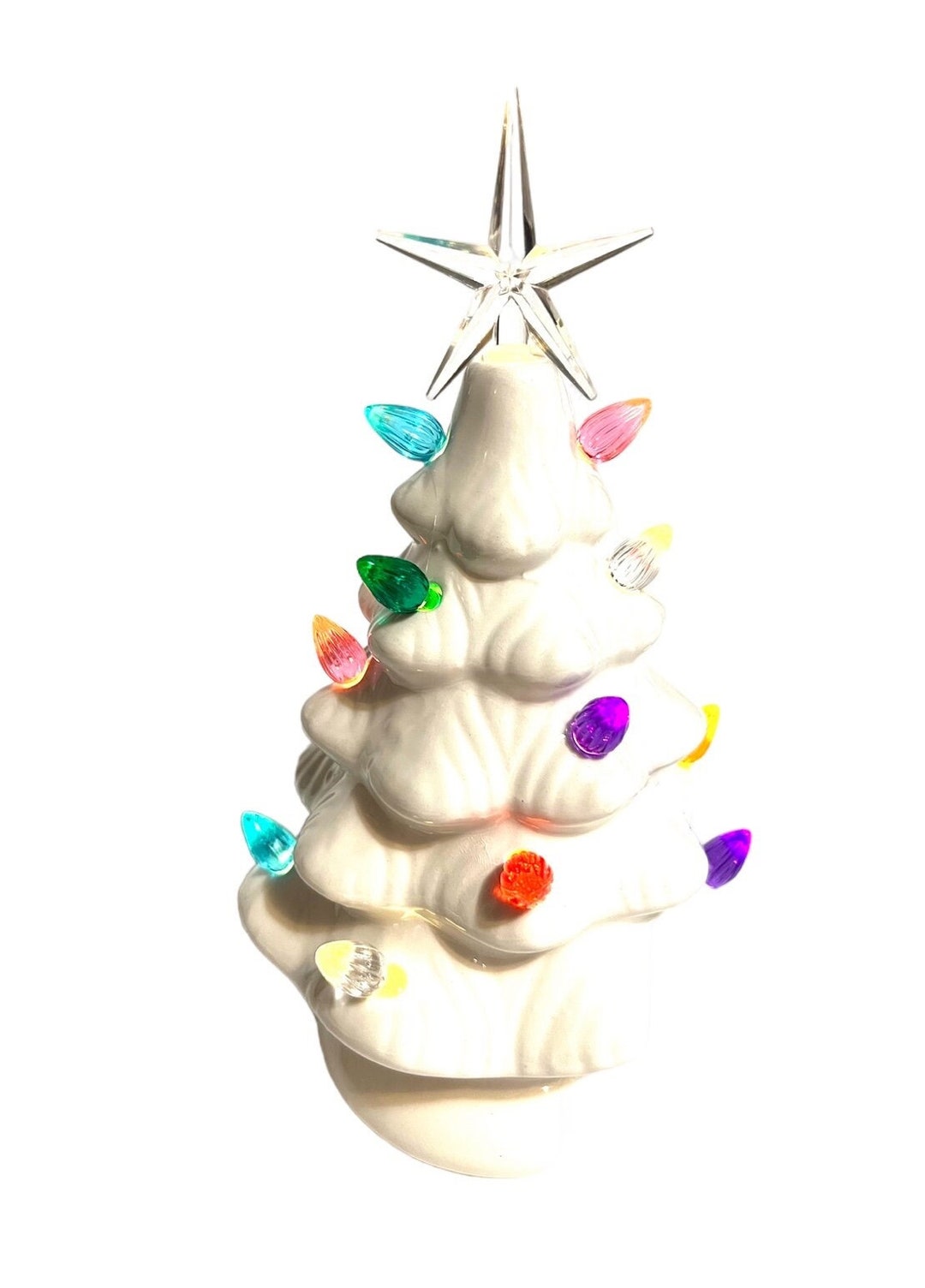 White Light up Christmas Tree Gift Gifts Christmas Tree Etsy