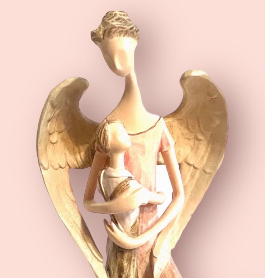 Vintage Angel Statue Home Decor Angels Gifts Gift Christmas Etsy