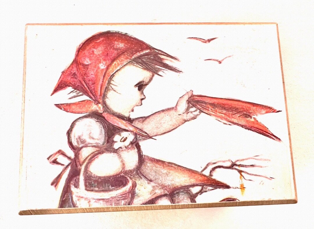 Vintage Hummel Musical Jewelry Box Etsy