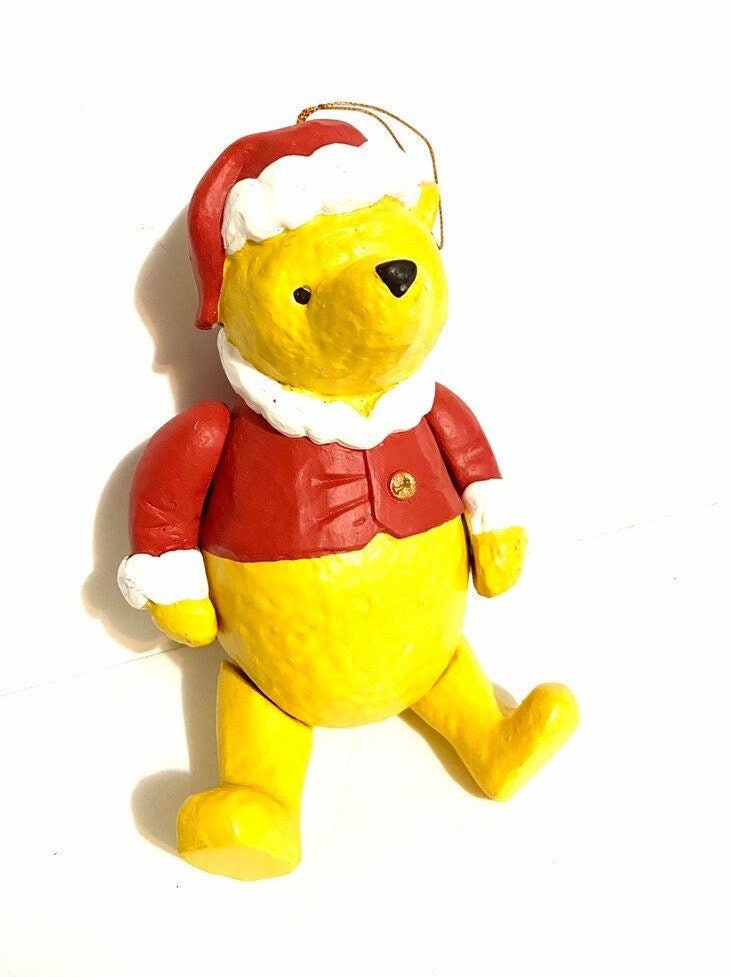 Winnie the Pooh Ornament Large Christmas Christmas Ornament Etsy
