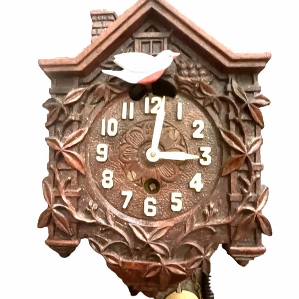 Coo coo clock vintage clock home decor